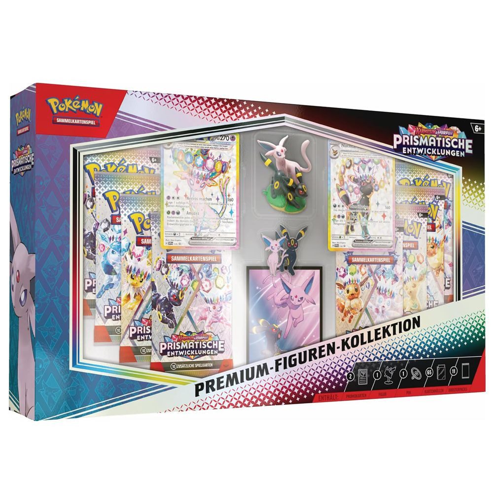 POKÉMON Sammelkarte Premium-Figuren Kollektion Evolitionen Pokemon Sammel-Karten deutsch
