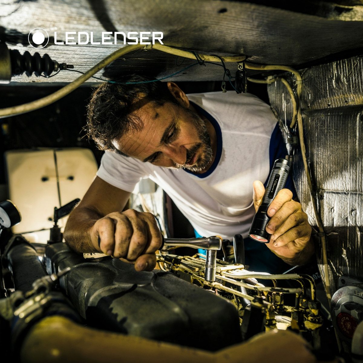 Ledlenser Taschenlampe P7 SE Edition 2020, 500 Lumen, 320m Leuchtweite, 25 Std Laufzeit, IP54, Batterie AAA