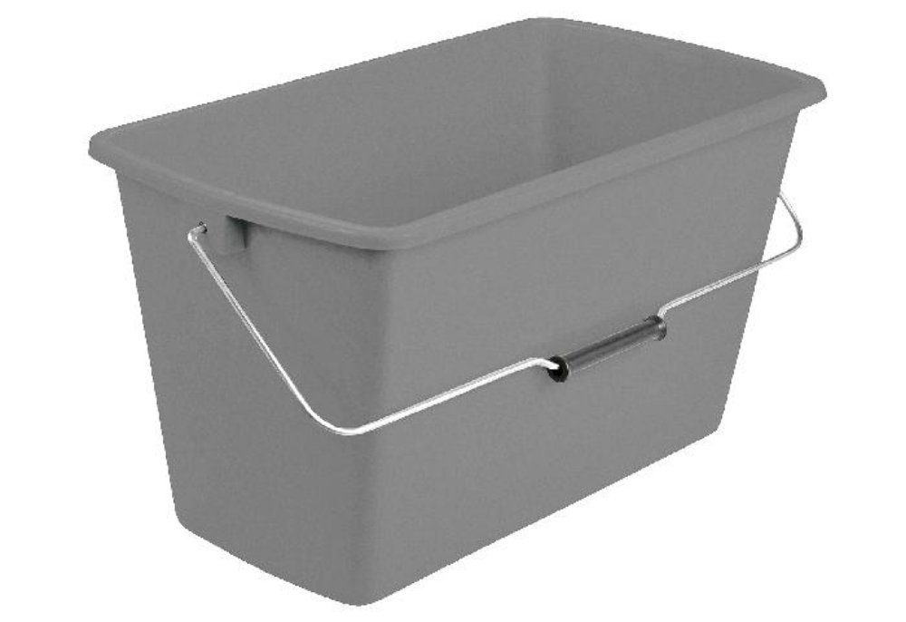 keeeper Putzeimer KEEEPER Putzeimer Bent eckig 13l 44x22x22,5cm nordic grey, (1-tlg)