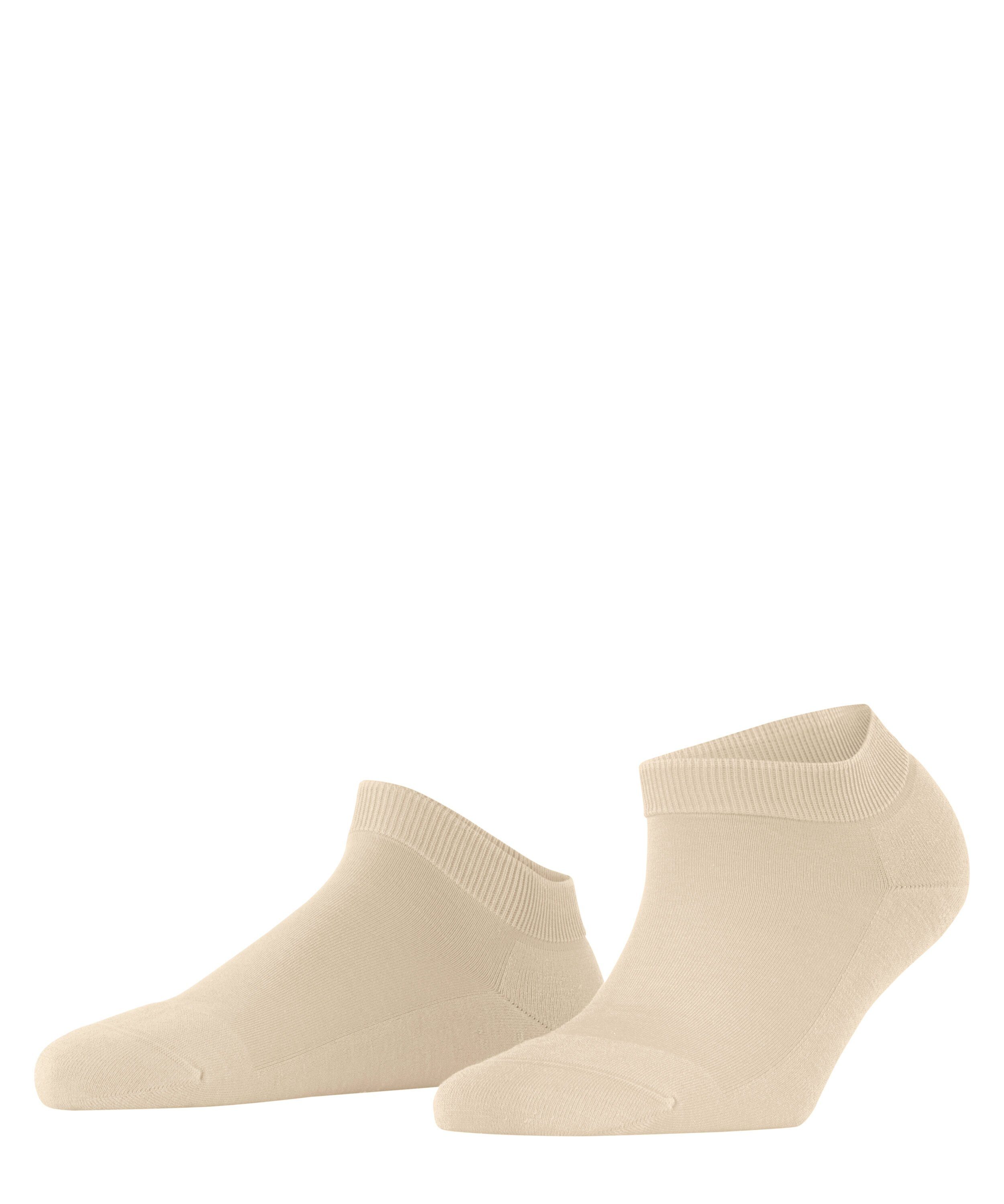 FALKE Sneakersocken ClimaWool (1-Paar) aus klimaregulierender Wolle-Lyocell Mischung cream (4011)