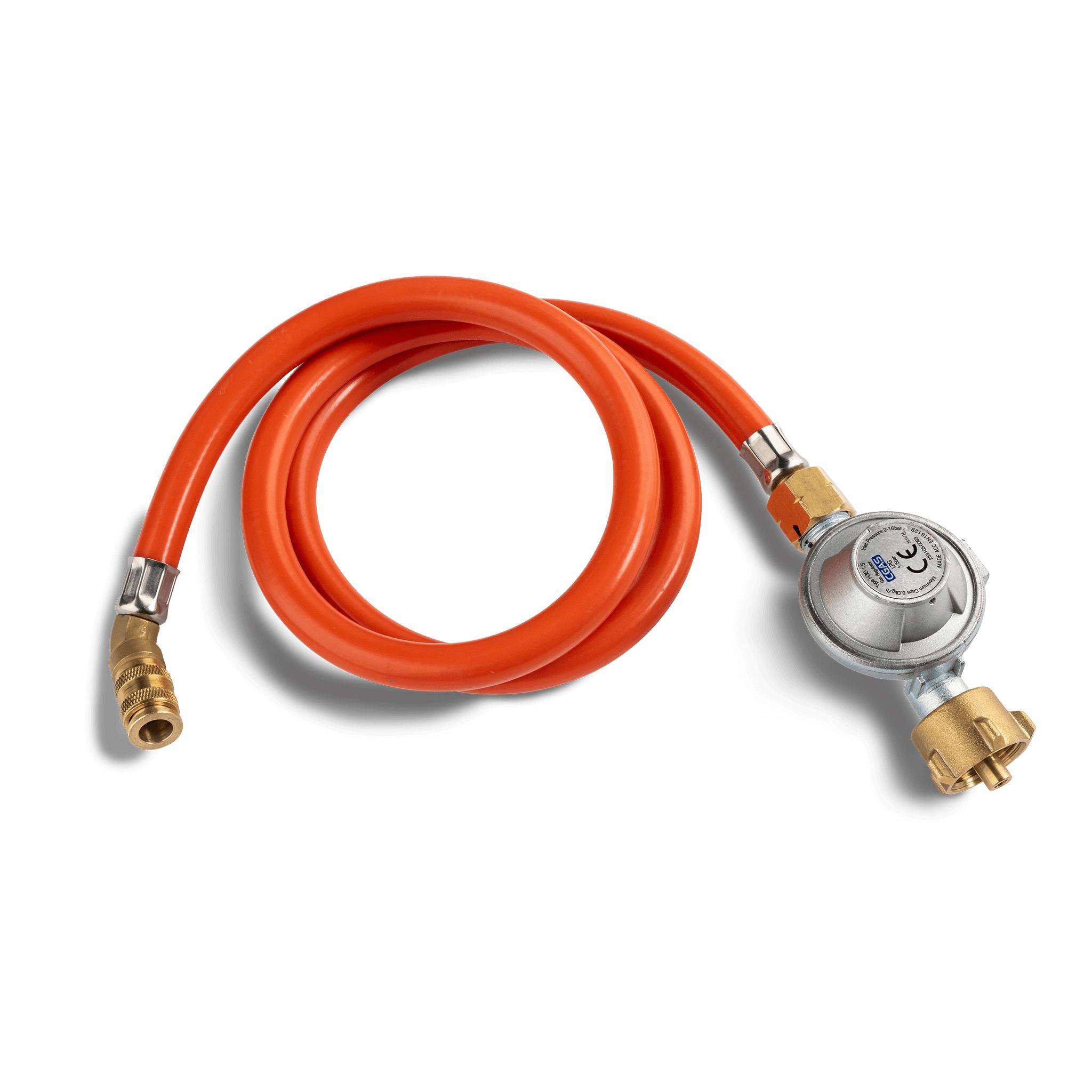 BURNHARD® Druckregler Gasflaschen Adapter für Wayne Jr., 2,5 bar