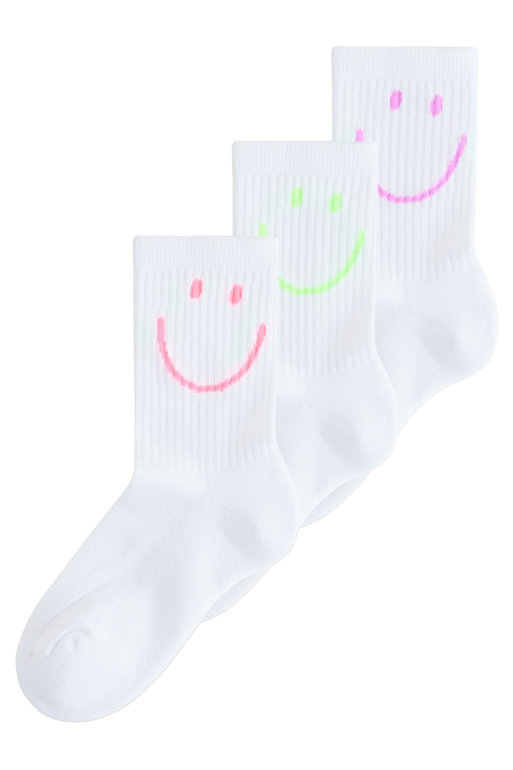 Next Kurzsocken Knöchelsocken mit gepolsterter Sohle, 3er-Pack (3-Paar)