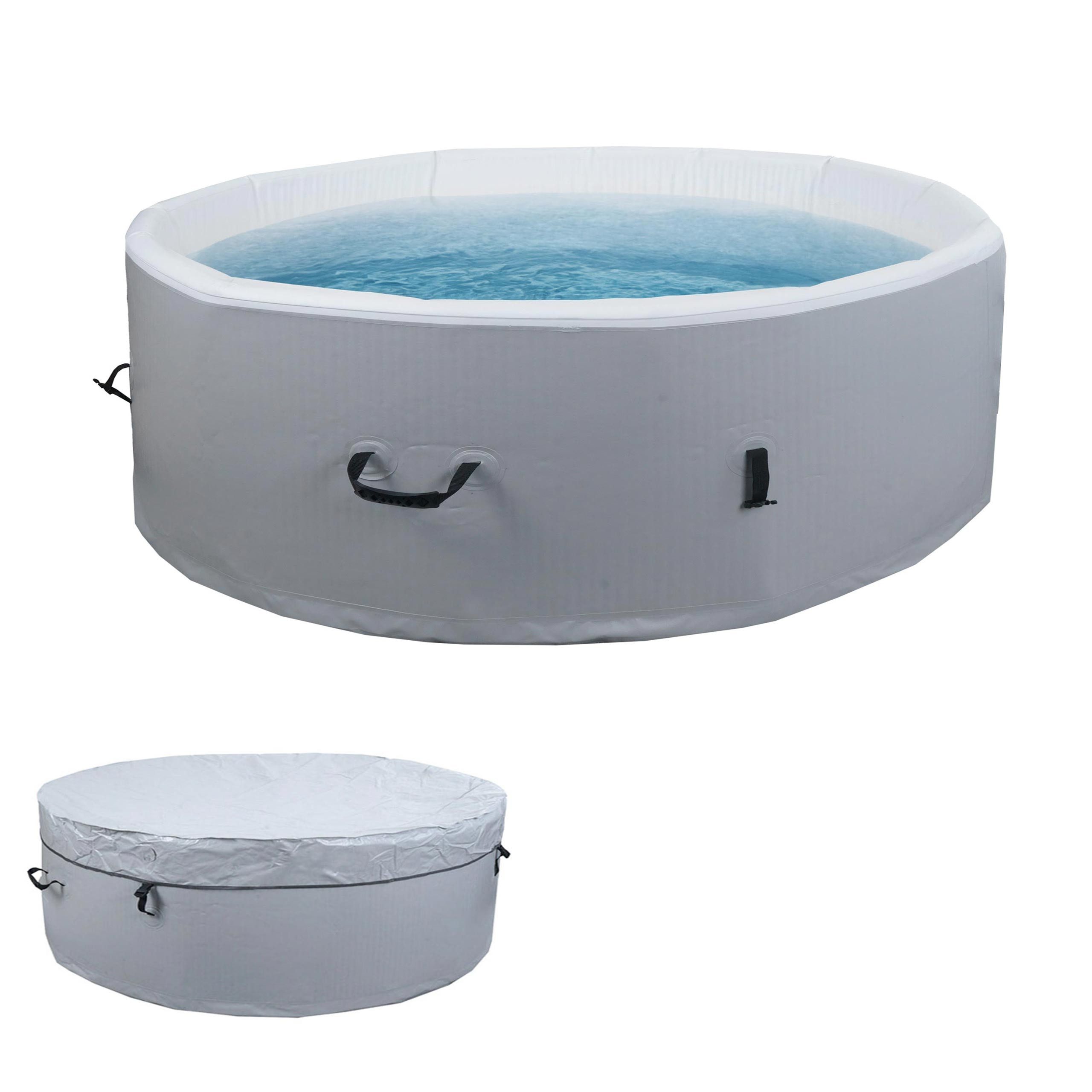 MCW Whirlpool MCW-N97-E-180, aufblasbar, Wasserkapazität: 708 Liter, Inklusive Abdeckung