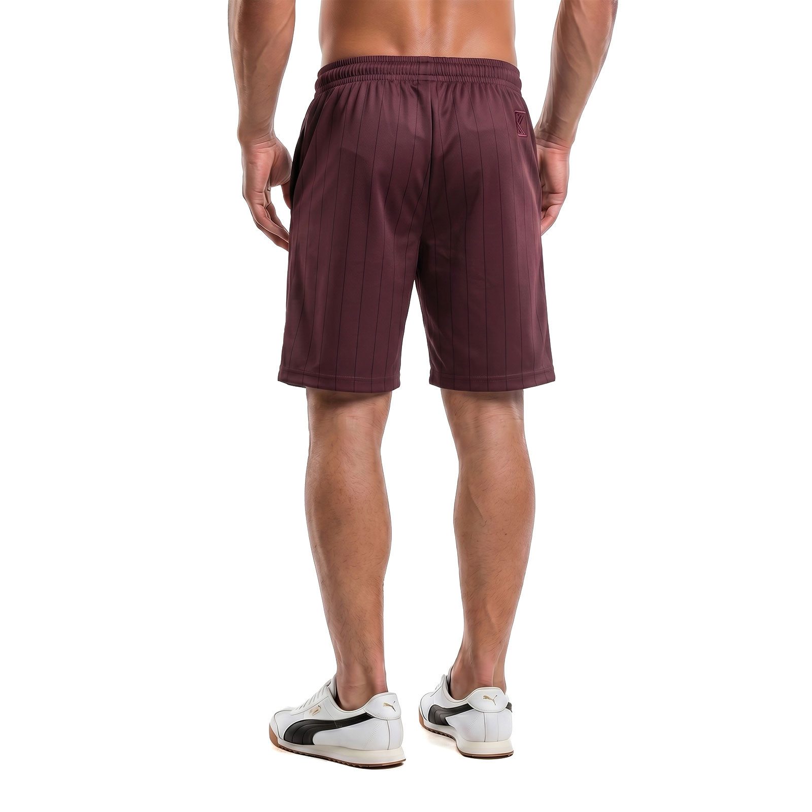 Karl Kani Shorts Short Karl Kani Insignia Shadow Pinstripe Charakteristische Streifenmuster