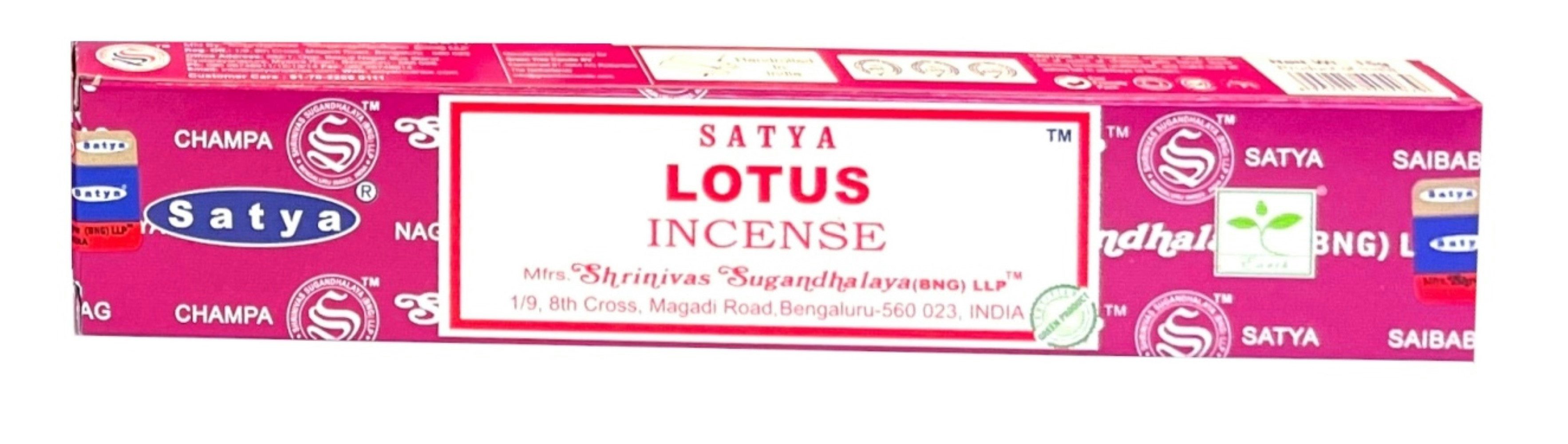 Satya Incense Räucherstäbchen Satya "Lotus" Incense 15gr.