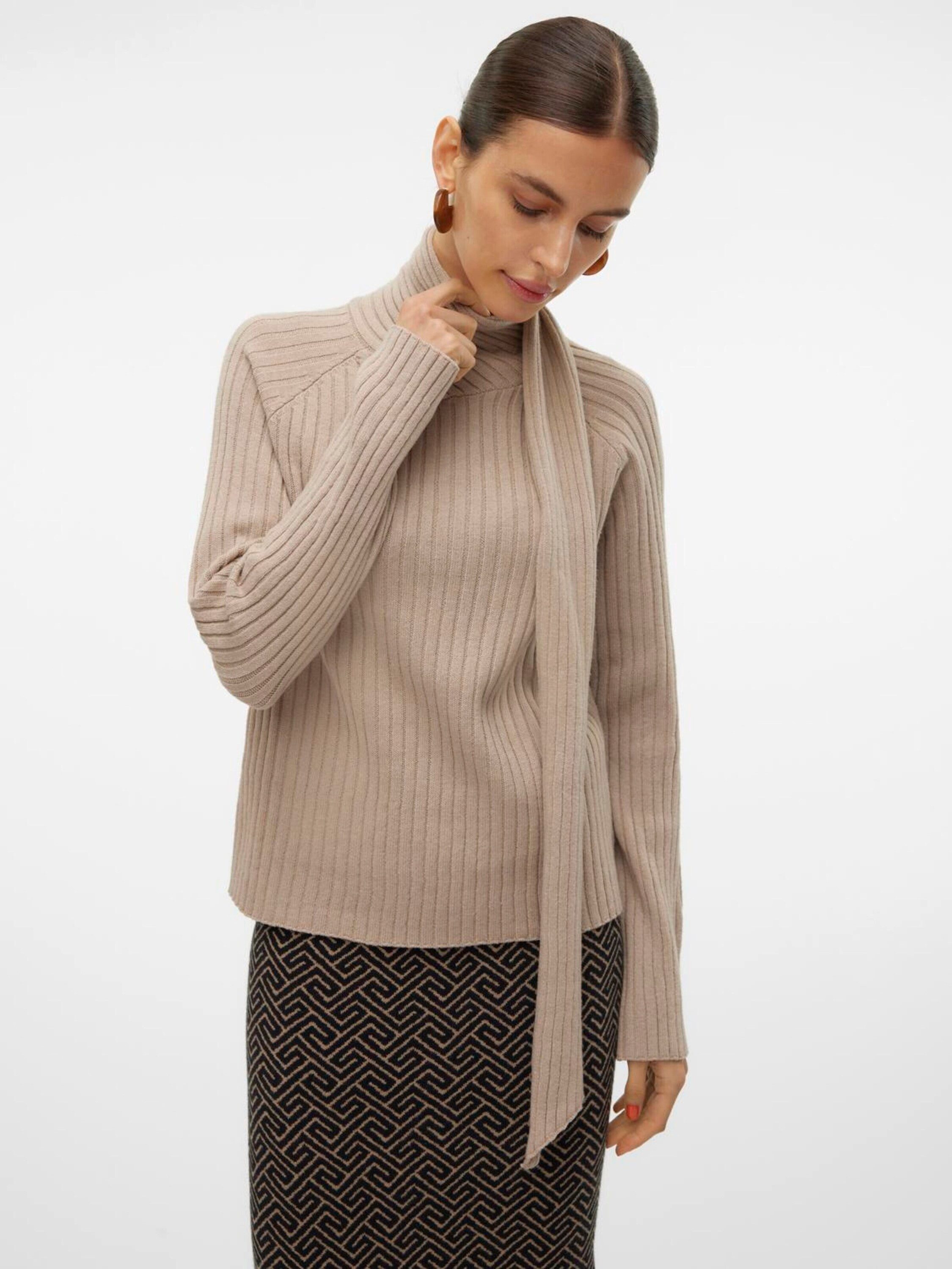 Vero Moda Strickpullover Zoey (1-tlg) Plain/ohne Details