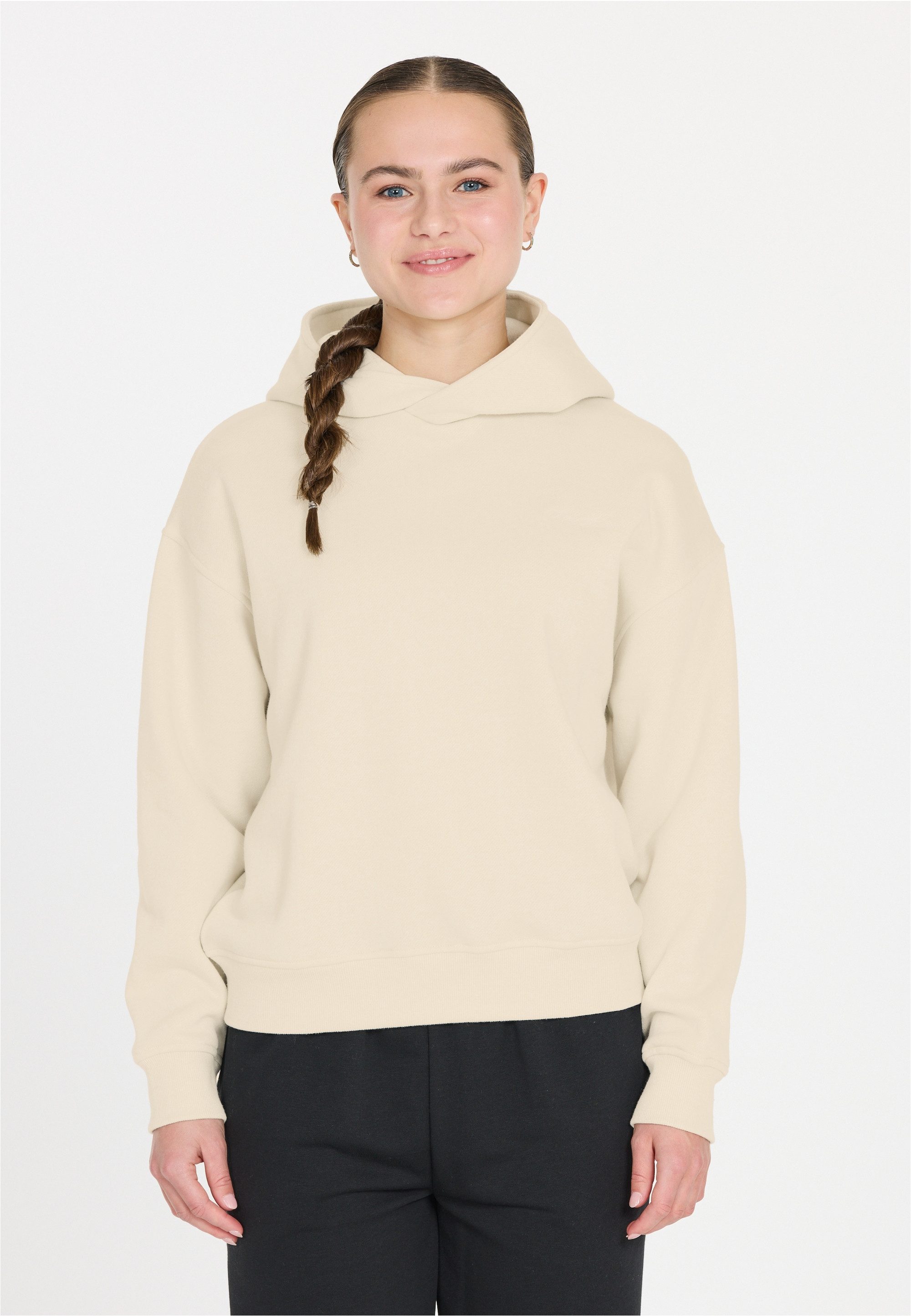 Les'Arcs Kapuzensweatshirt Geridan aus weichem, atmungsaktivem Material