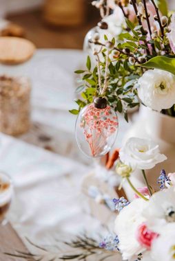 Home affaire Osterei Dekoeier Lannach zum Hängen (Set, 3 St), mit Trockenblumen