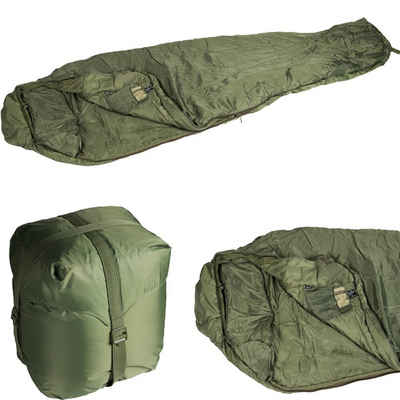 Mil-Tec Schlafsack Militär Schlafsack Tactical mit Packsack, Kälteisolierend