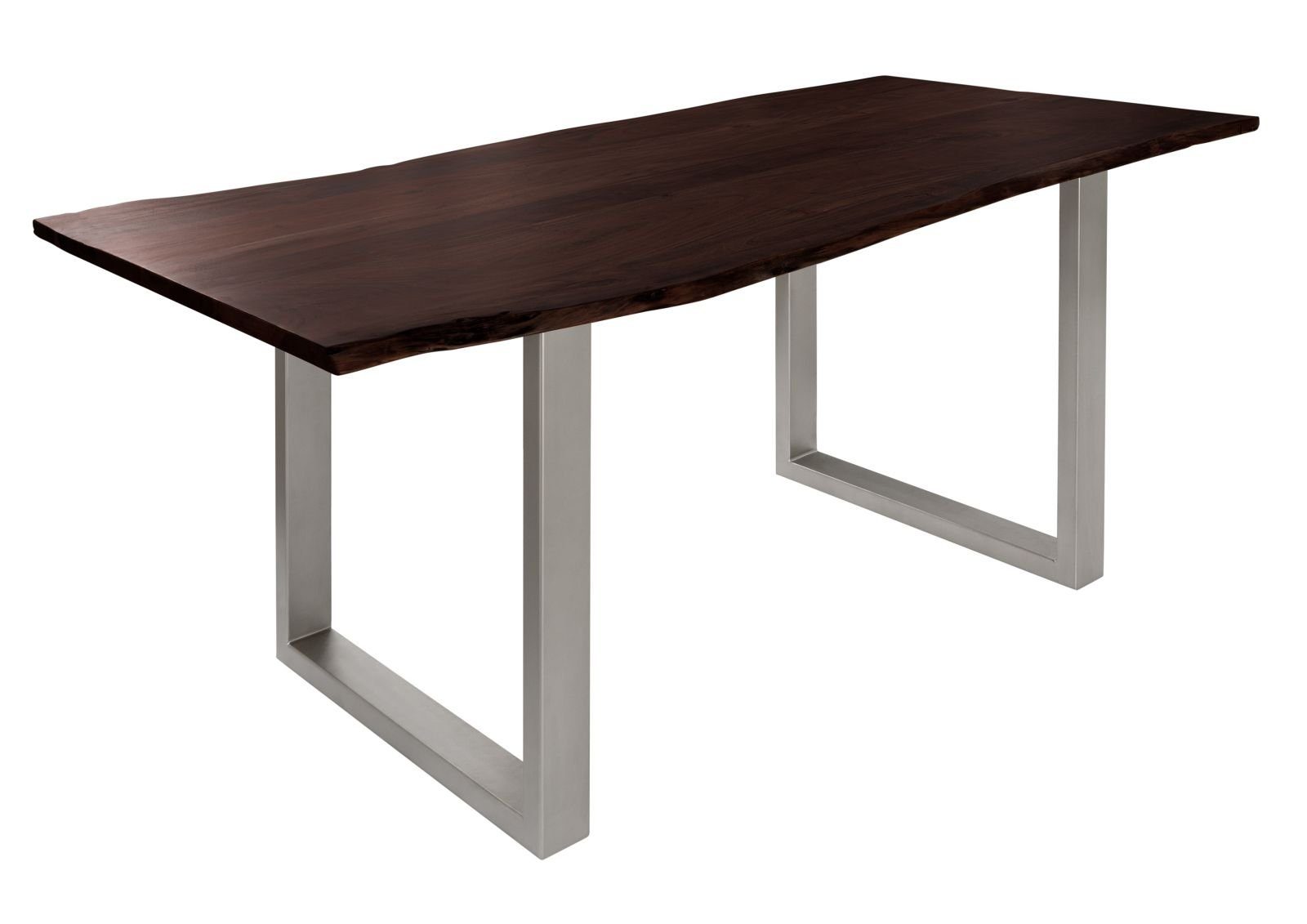 Massivmoebel24 Baumkantentisch FREEFORM (Baumtisch Akazie 160x90x76 günstig online kaufen