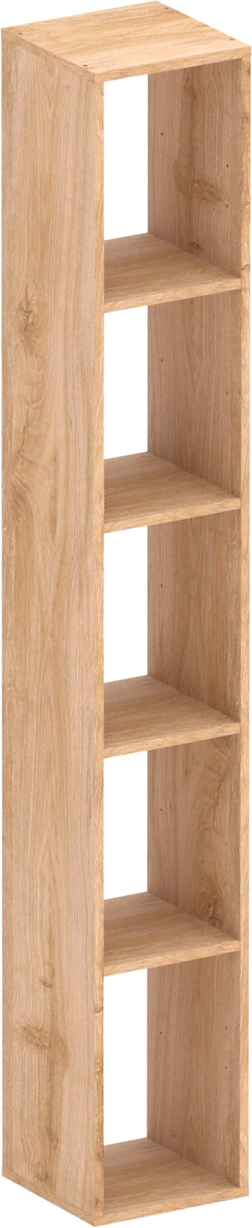 Home affaire Standregal Infinity Höhe 186 cm, Breite 28 cm, Bücherregal, De günstig online kaufen