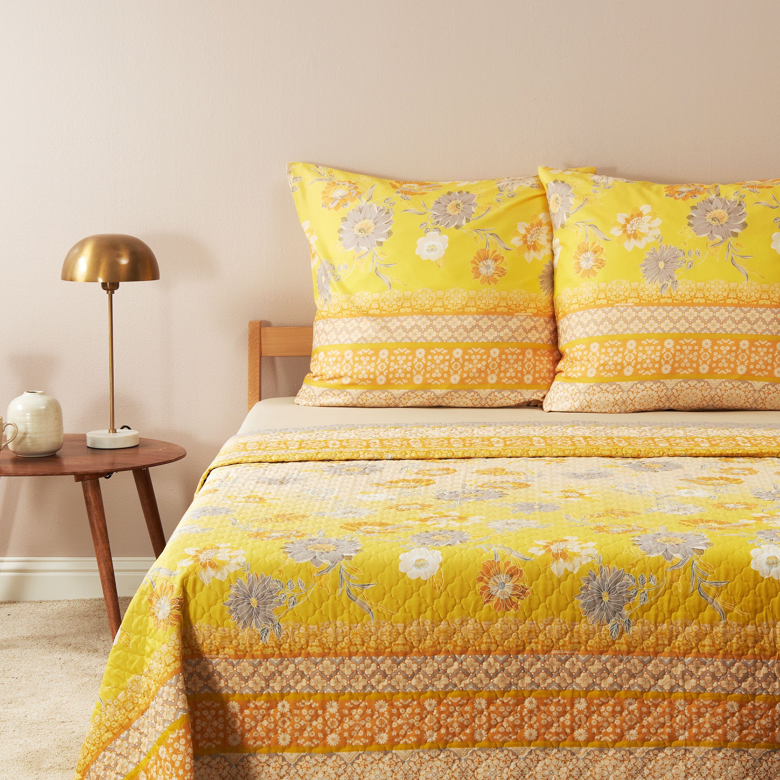 Wohndecke POSILLIPO, Bassetti, mit Blumenmuster günstig online kaufen