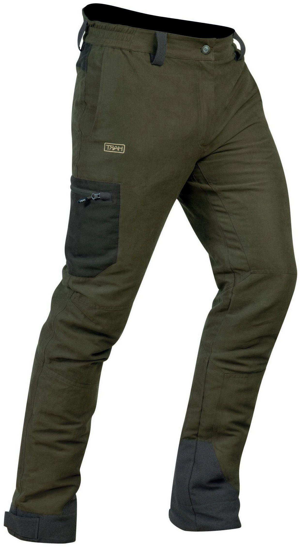Hart Outdoorhose Jagdhose Funktionshose "Arches" oliv/grün Jägerhose Herren geräuschlos