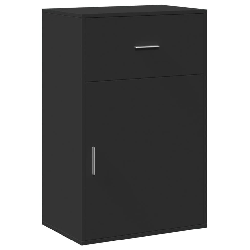 vidaXL Beistellschrank Beistellschrank Schwarz 56,5x39x90 cm günstig online kaufen