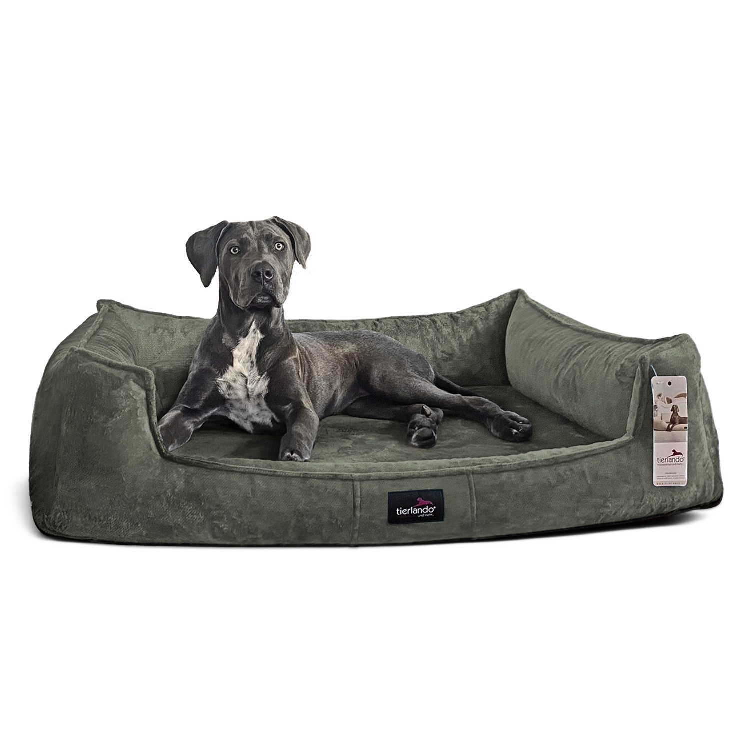 tierlando® Tierbett Orthopädisches Hundebett FRANKLIN Kuscheliger günstig online kaufen