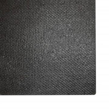 Fußmatte Fußabtreter Schmutzfangmatte Türmatte Fußmatte Schwarz 100x200 cm Koko, vidaXL, Rechteck, Höhe: 0 mm