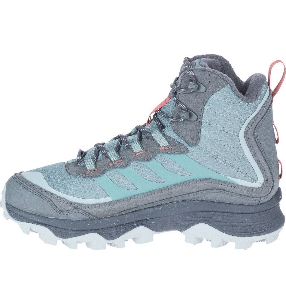 Merrell Moab Speed Thermo Mid WP (Vollnarbenleder, wasserdicht) blau/grau W günstig online kaufen