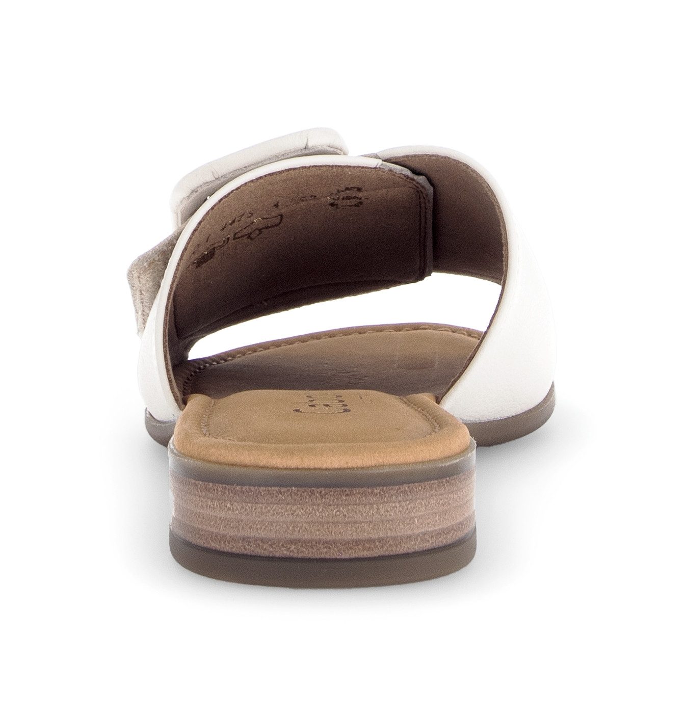 Gabor Rhodos Pantolette Blockabsatz, Sommerschuh, Schupfschuh in Weite G (weit)