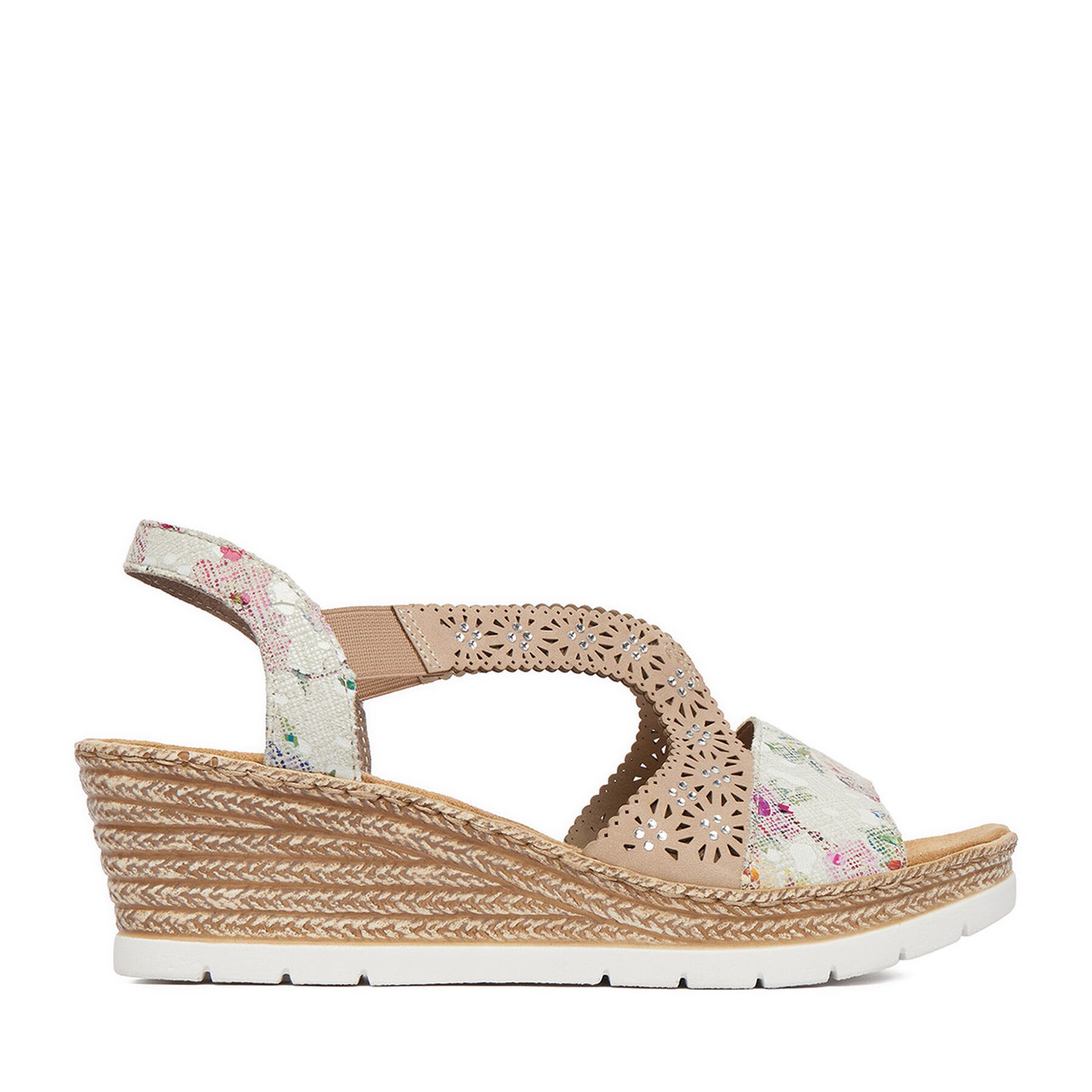 Rieker Rieker Damen-Sandalen Beige 61916-90 Sandale