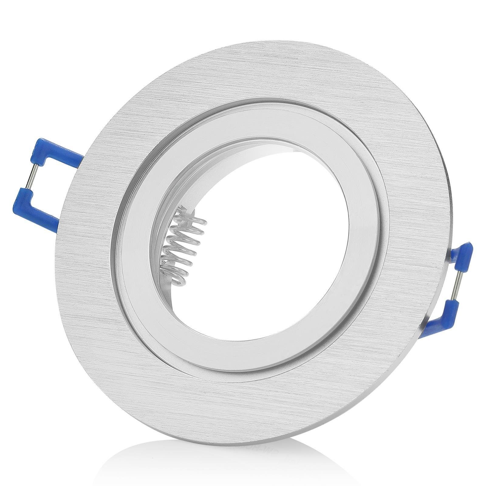 Sweet LED Deckenspot Bad IP44 spots Aluminium badezimmer GU10, ohne Leuchtmittel, Einbauspots