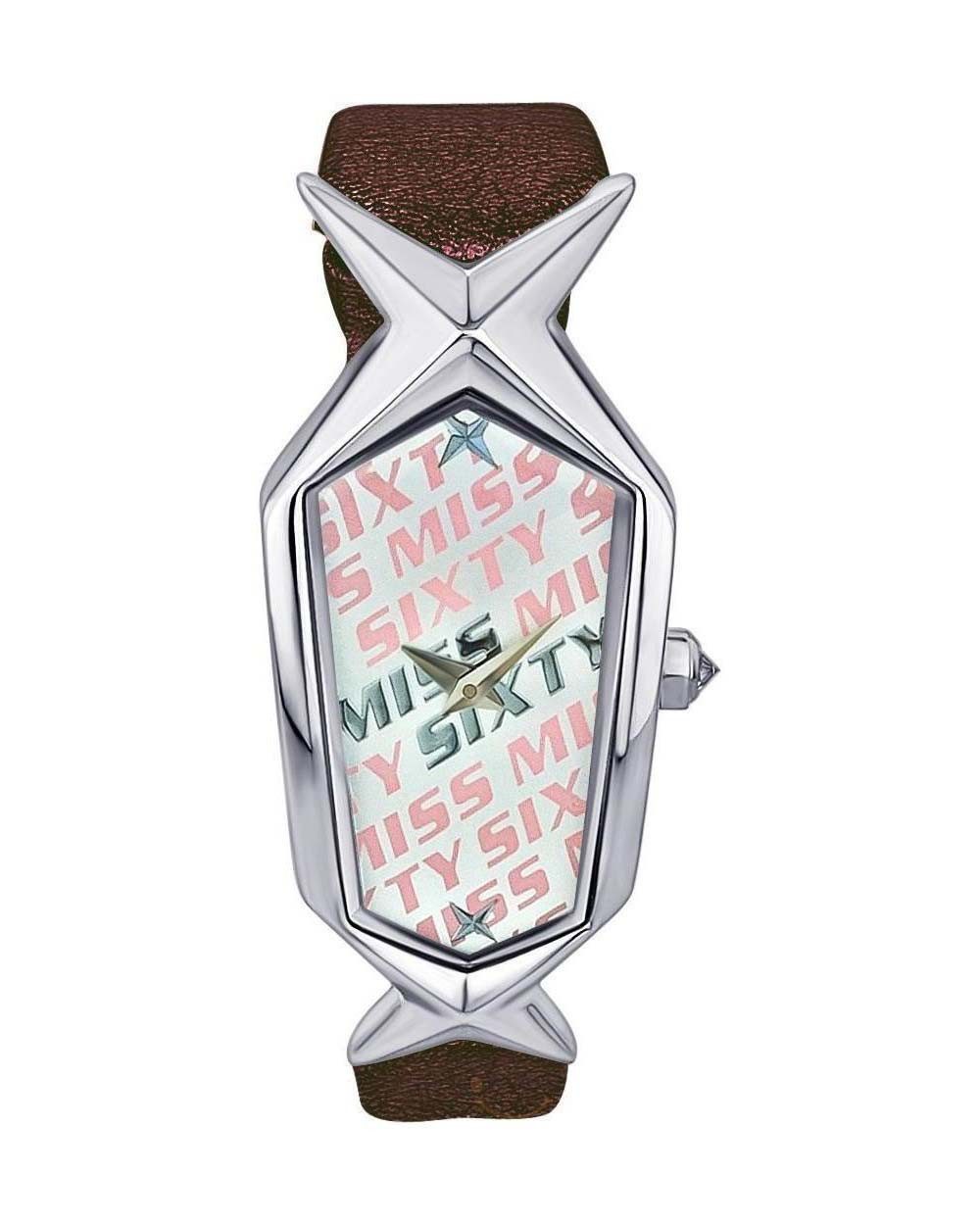 MISS SIXTY Quarzuhr SCJ003, Lederband, schlicht