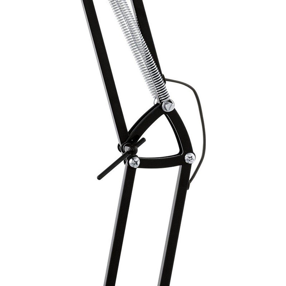 Stehleuchte Bonnet Schwarz Licht-Trend Vintage Stehlampe 190cm