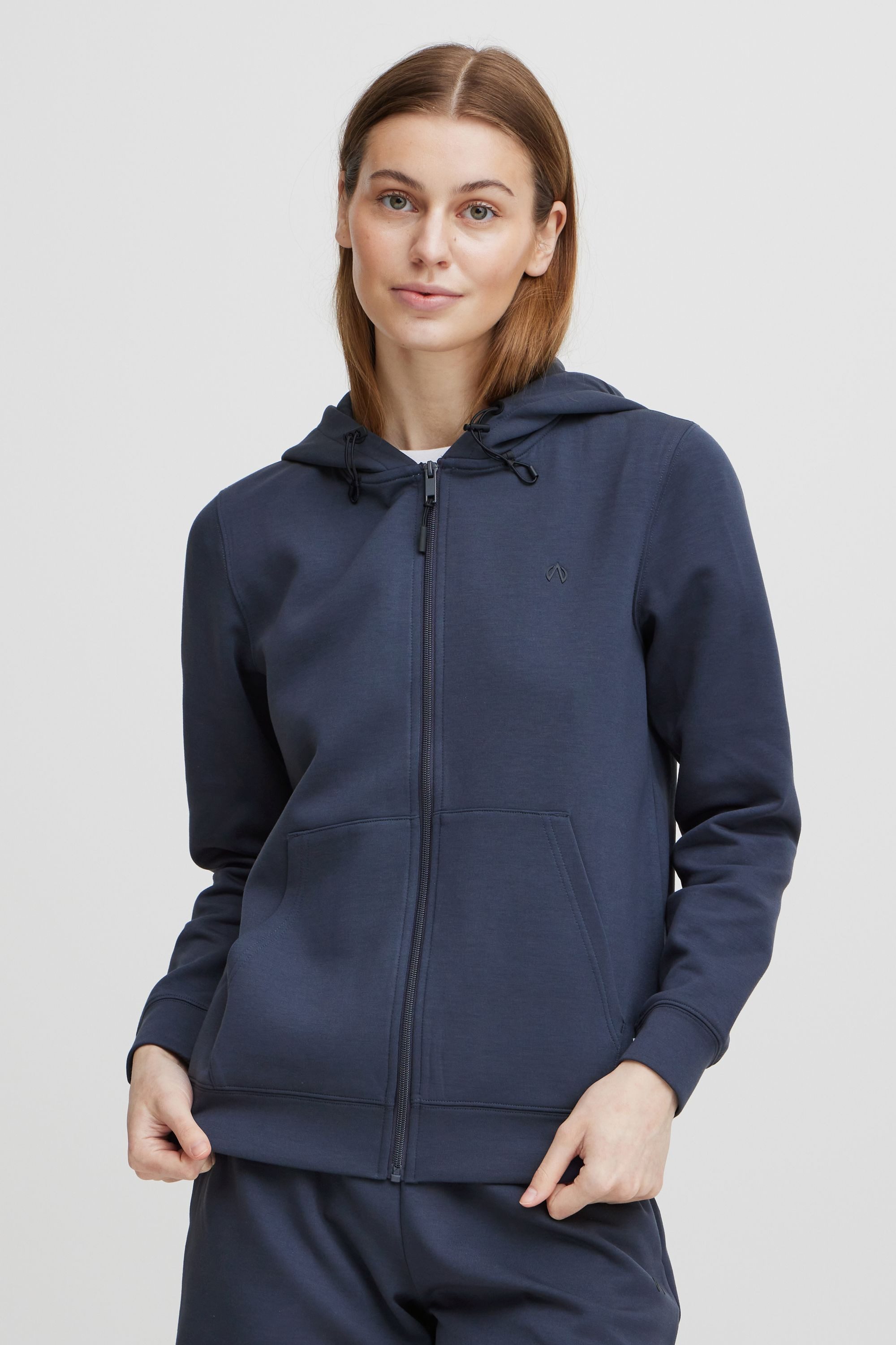 North Bend Sweatjacke NBTara Sportliche Kapuzenjacke mit Kängurutasche günstig online kaufen
