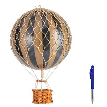 AUTHENTIC MODELS Spiel, Ballon Travels Light Gold Schwarz (18cm)