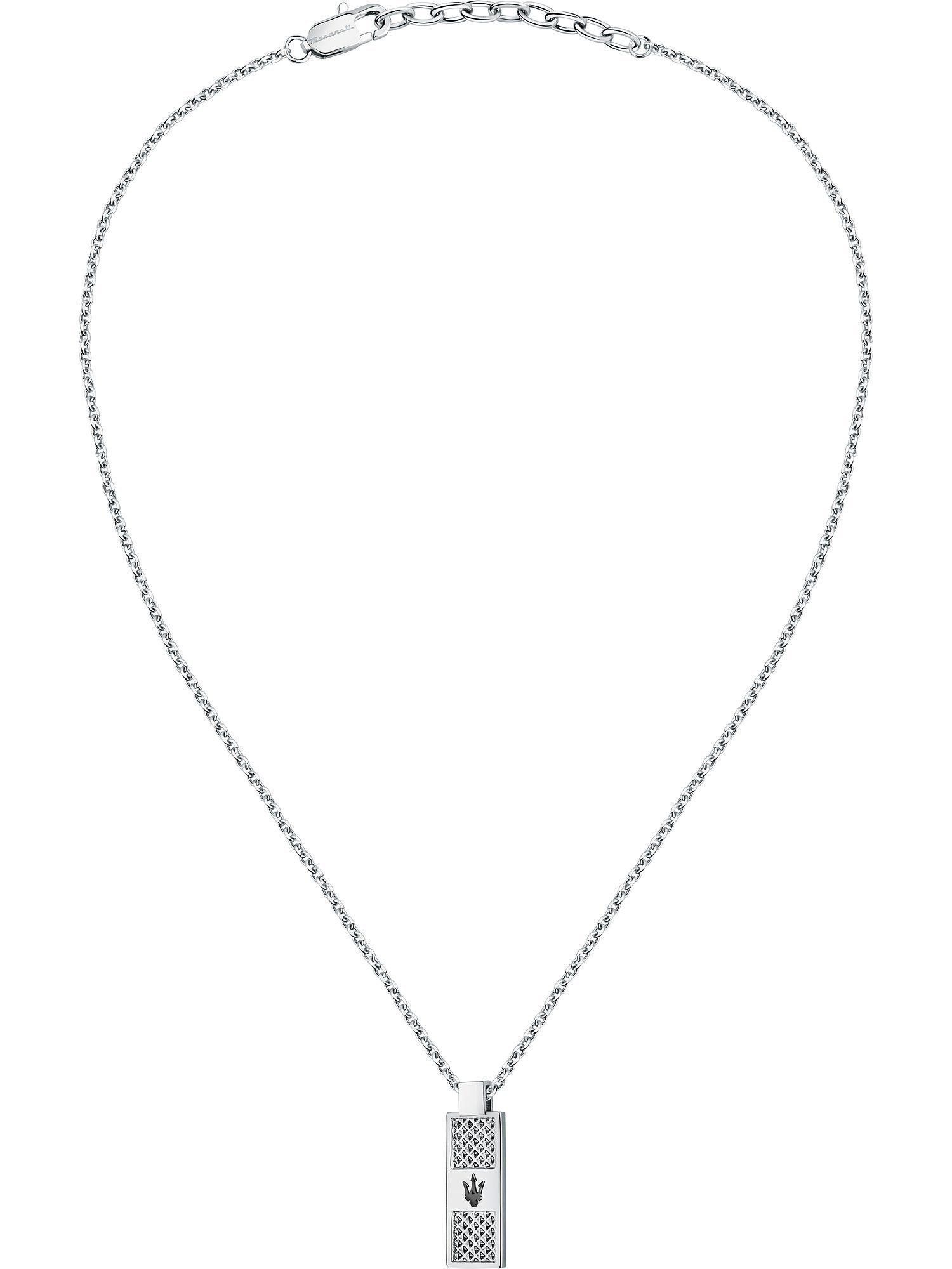 MASERATI Edelstahlkette Maserati Herren-Kette Edelstahl