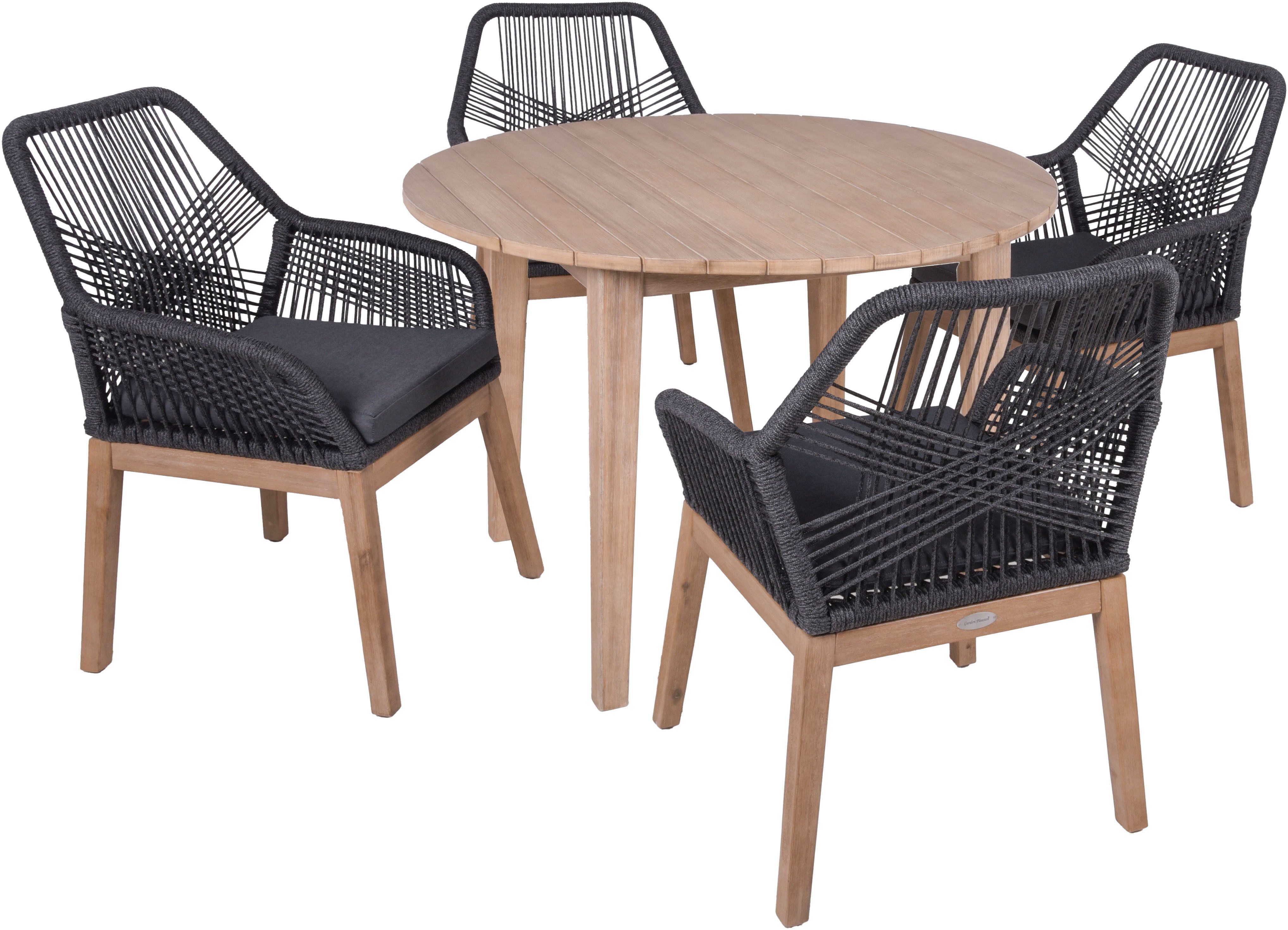 Garden Pleasure Garten-Essgruppe ARVADA/POMONA Set 1, (5-tlg)