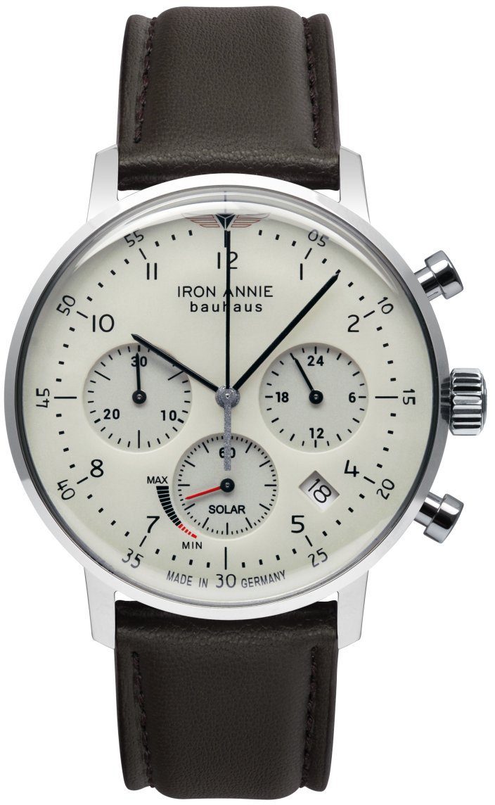 Herren Uhren IRON ANNIE Chronograph Bauhaus, Band aus recyceltem PET, 5086-5_n