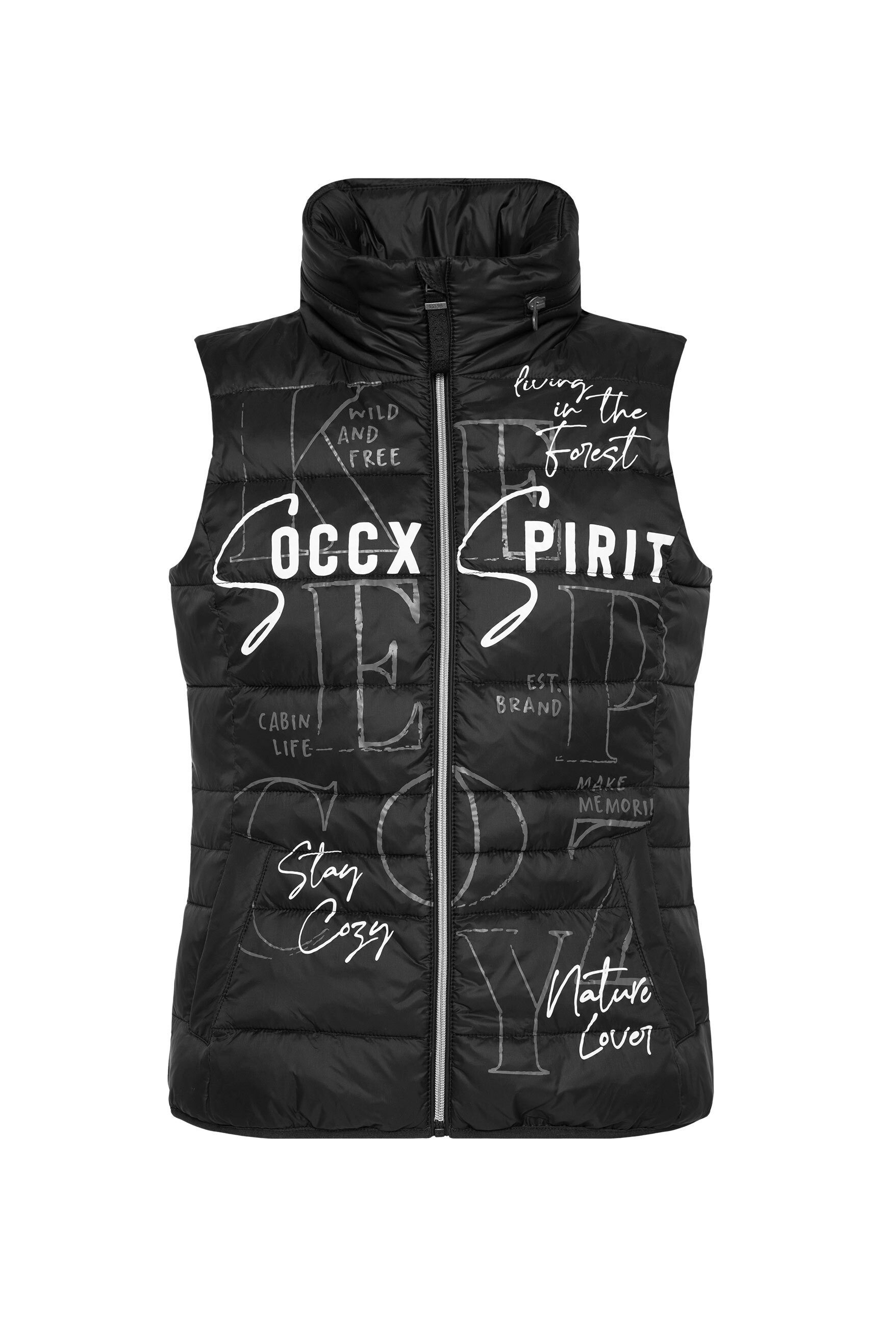 SOCCX Steppweste mit integrierter Kapuze günstig online kaufen