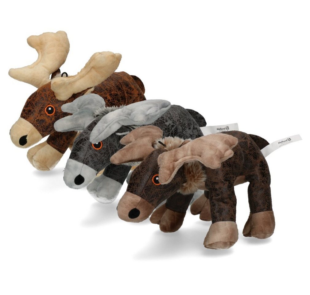 Thumbnail - ELEGANT Tierkuscheltier Moose Grau