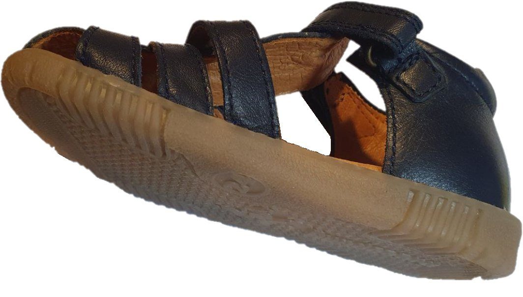 bundgaard Rox II marine blau Klettverschluß Leder geschlossene Gr. 24 Sandale mit Klettverschluß