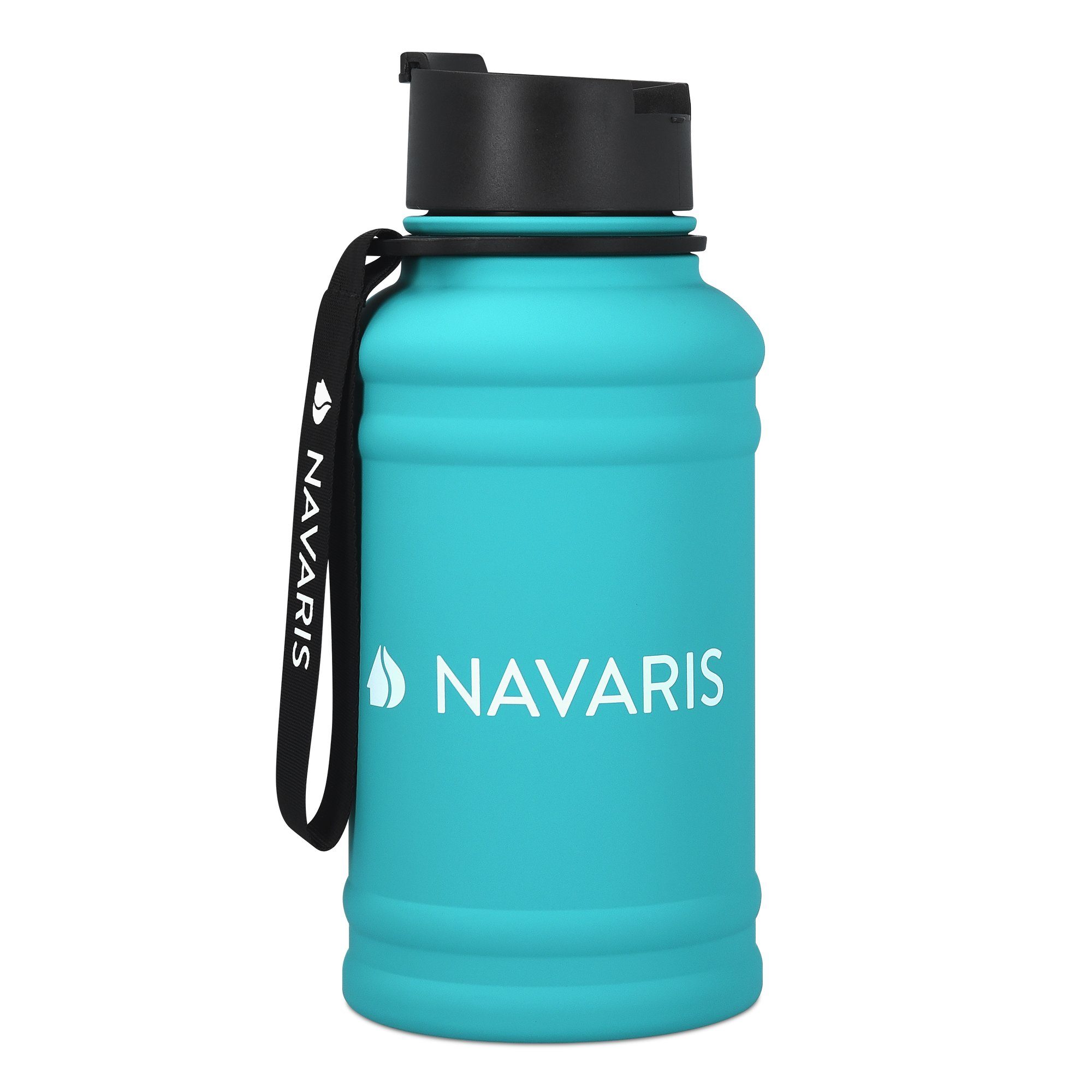 Navaris Trinkflasche, 1,3 Liter Wasserflasche - Gym Bottle - Sport Flasche  Wasserflasche Water Jug - stabile Sportflasche aus Edelstahl online kaufen  | OTTO