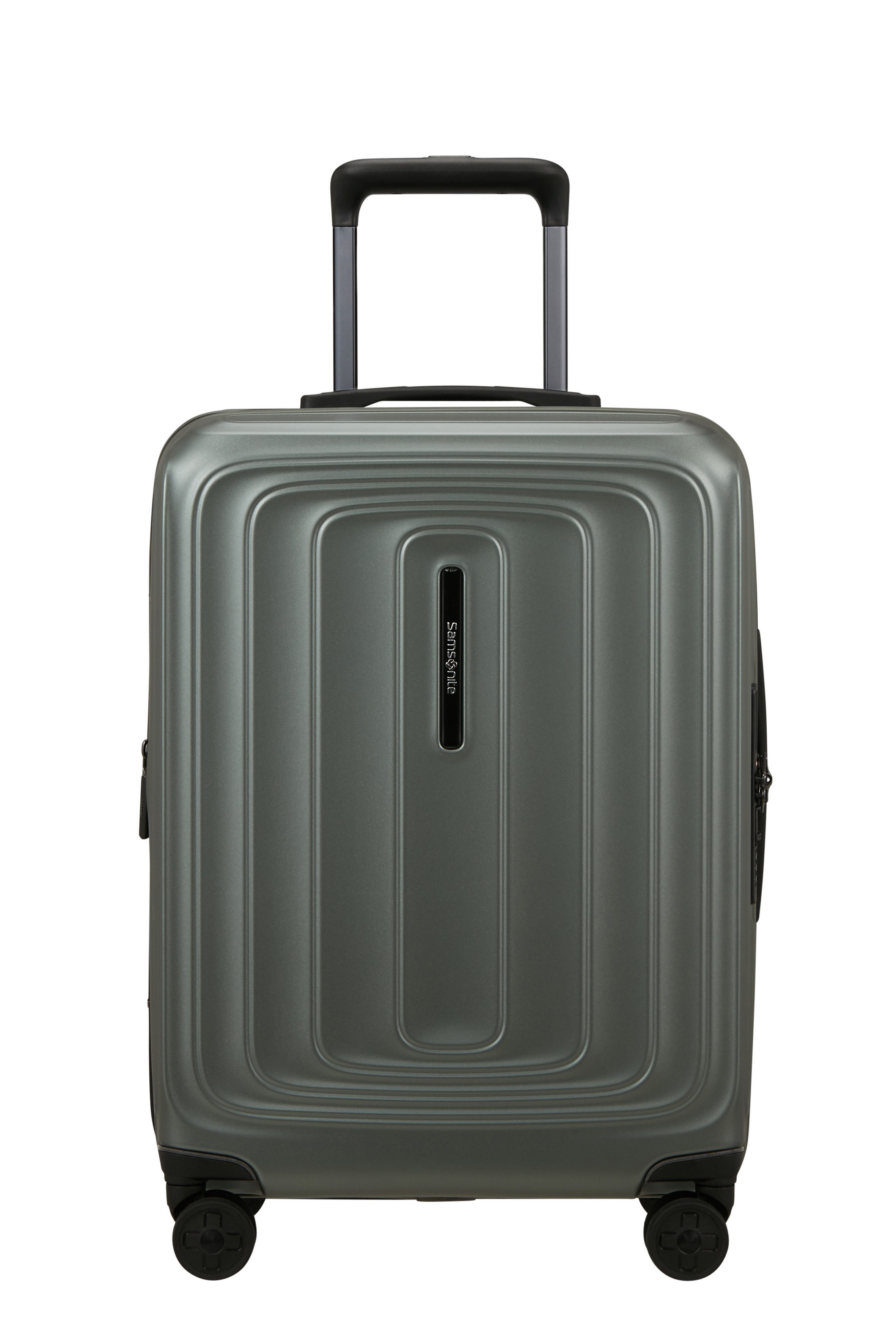 Samsonite Hartschalen-Trolley 2WANDER, 4 Rollen, aus robustem Polycarbonat, mit Adressetikett und Dehnfalte