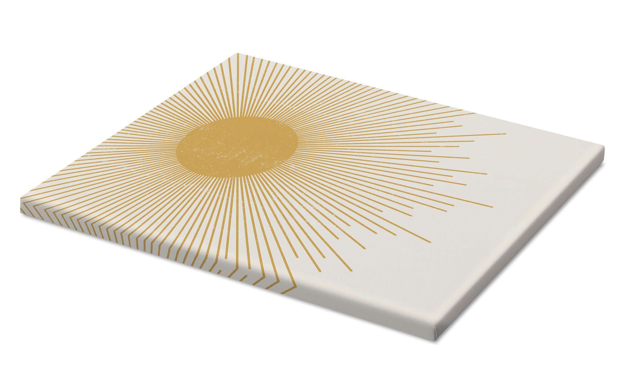 Posterlounge Leinwandbild Olga Telnova, Minimalistische Sonne, günstig online kaufen