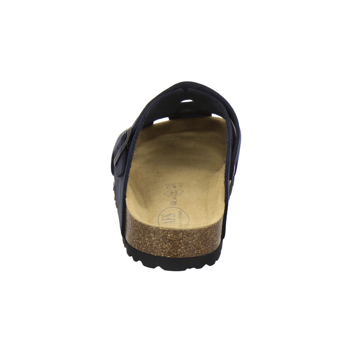 AFS-Schuhe 2993C40 Clogs Pantolette für Damen mit Fußbett, bequeme Hausschuhe aus Leder