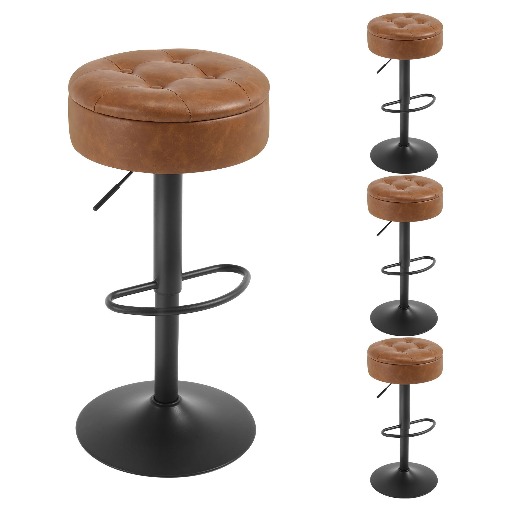 Woltu Barhocker (4 St), Sitzhocker mit günstig online kaufen