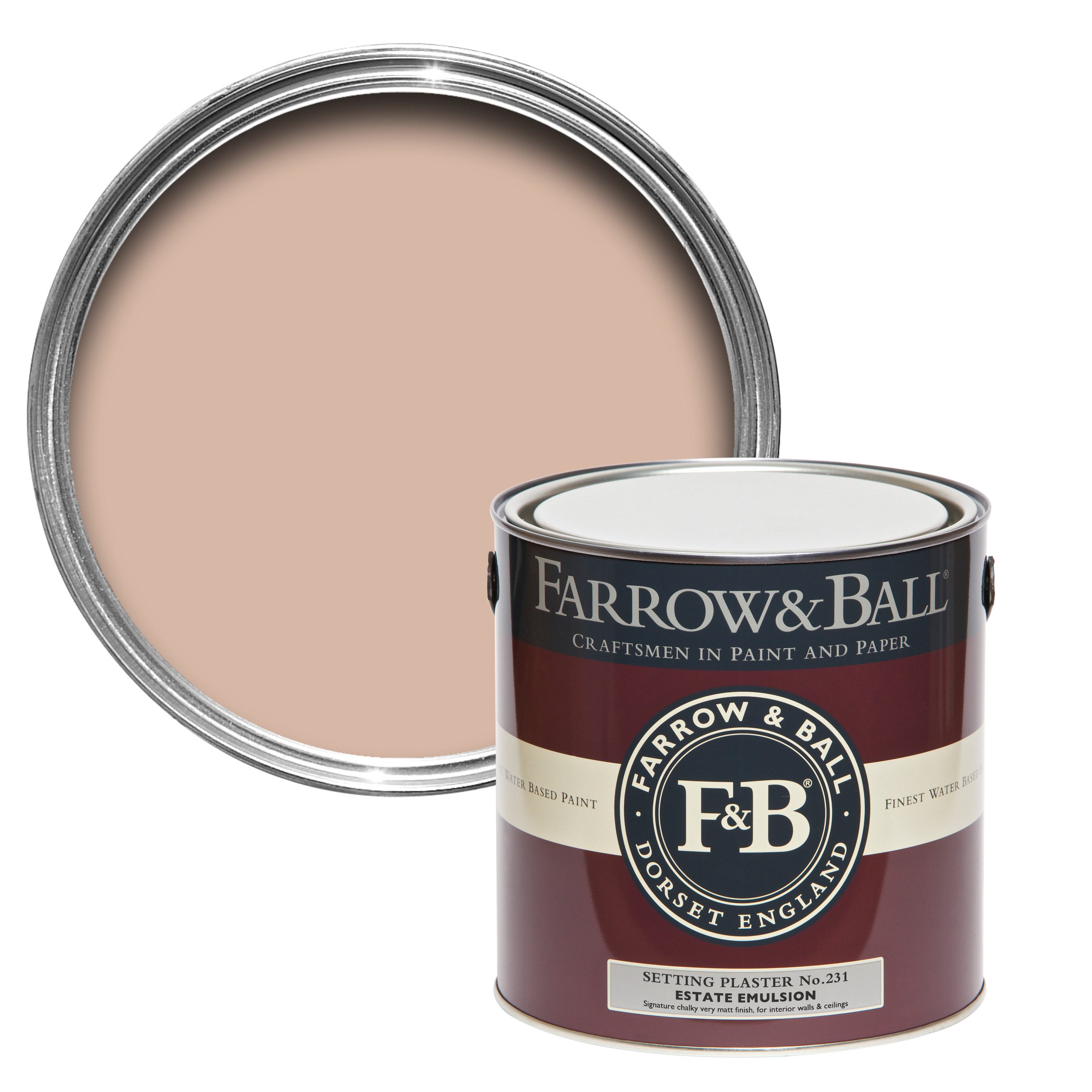 Wandfarbe Farrow and Ball - Setting Plaster 231
