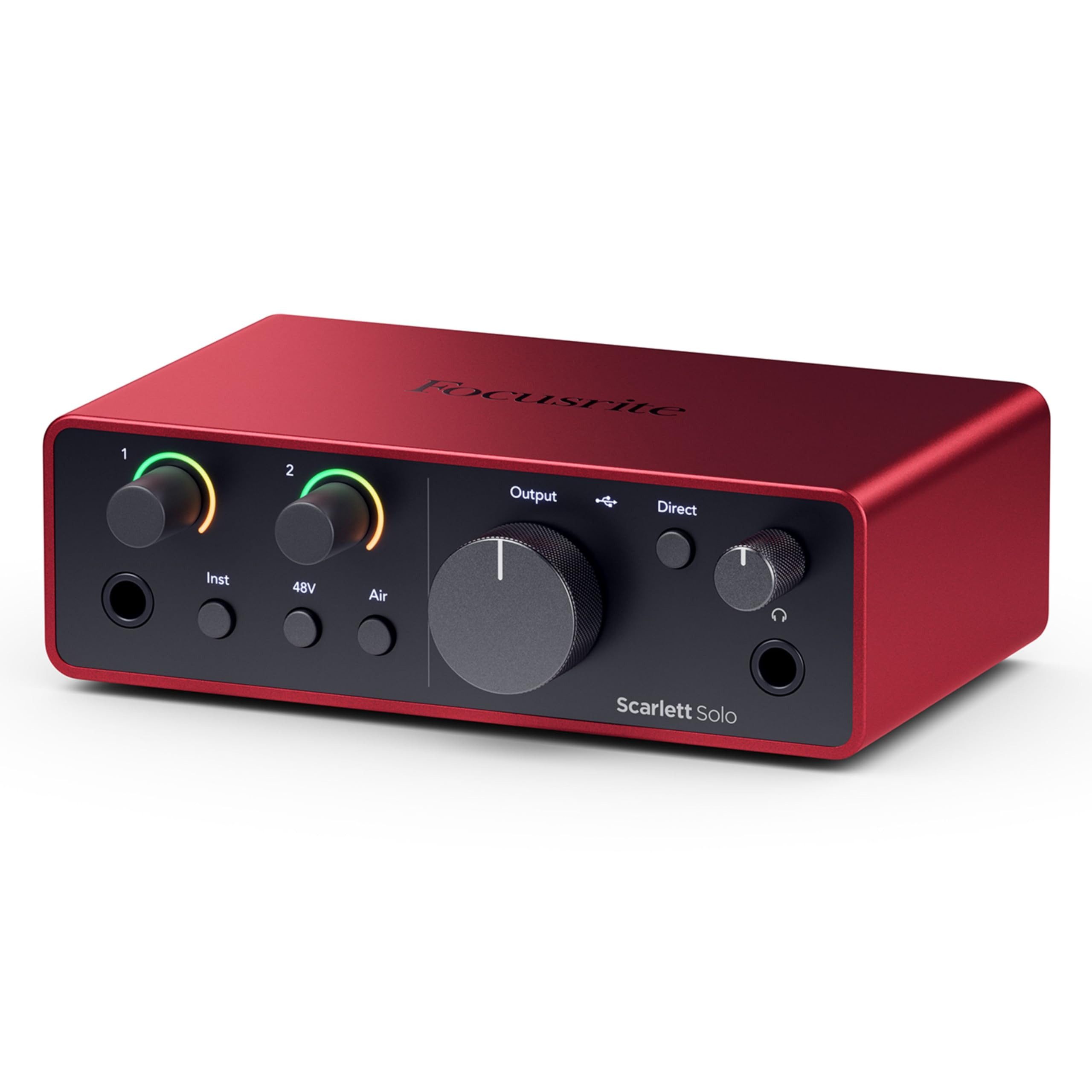 Focusrite Digitales Aufnahmegerät (Scarlett Solo 4th Gen - Audio Interface)