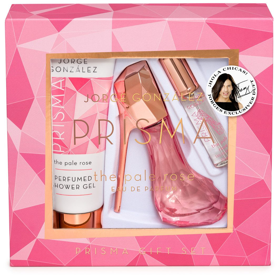 JORGE GONZÁLEZ Eau de Parfum JORGE GONZÁLEZ PRISMA – The Pale Rose 3er Geschenkset