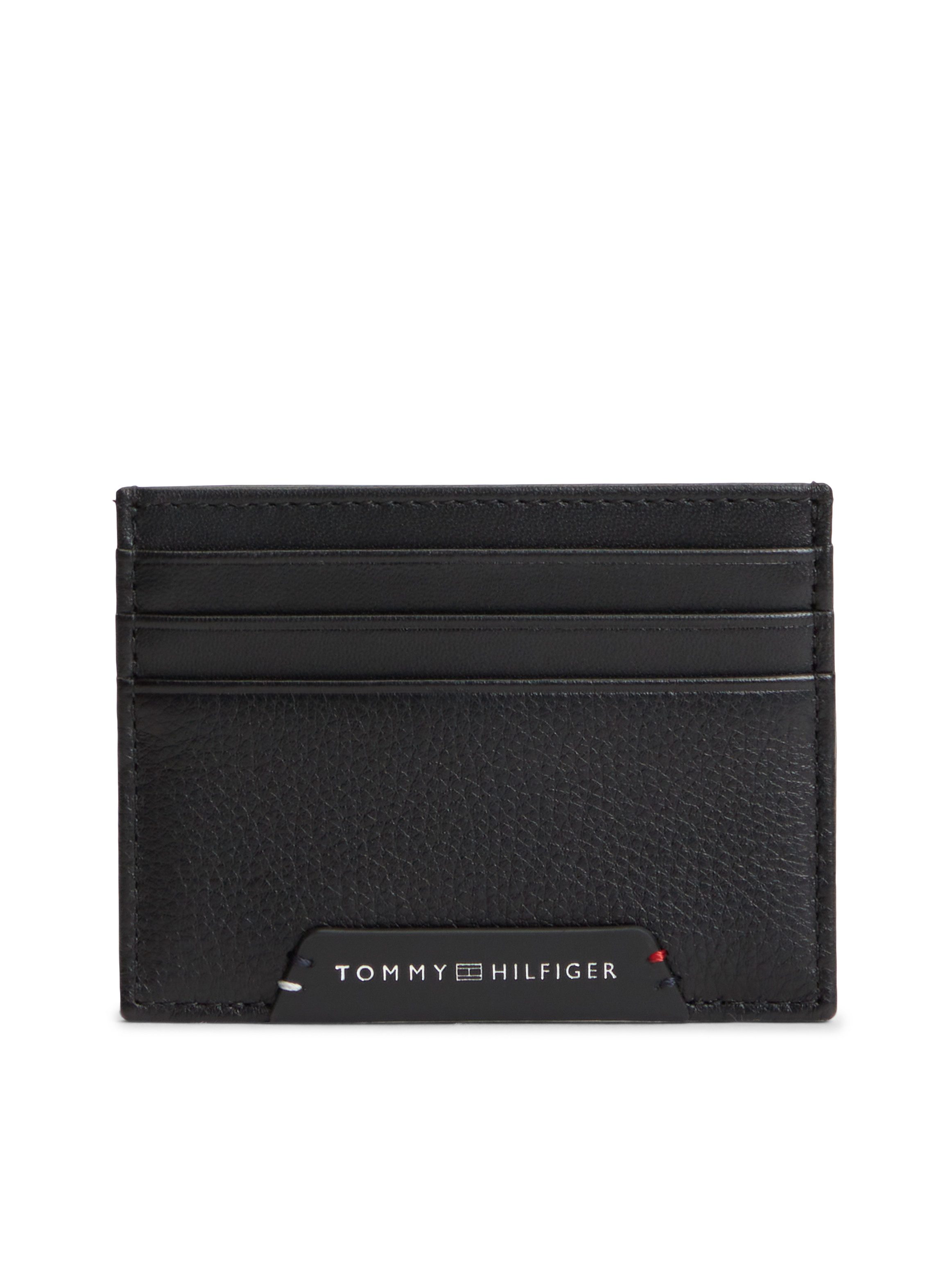 Tommy Hilfiger Kartenetui TH CORP CC HOLDER, Herren Minigeldbeutel, Portemonnaie mit Logoschriftzug