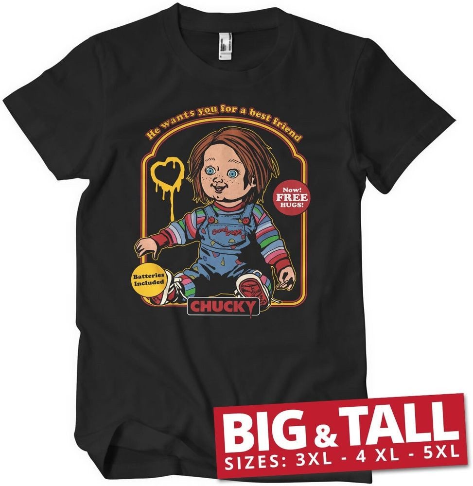 Chucky T-Shirt Toy Box Big & Tall T-Shirt
