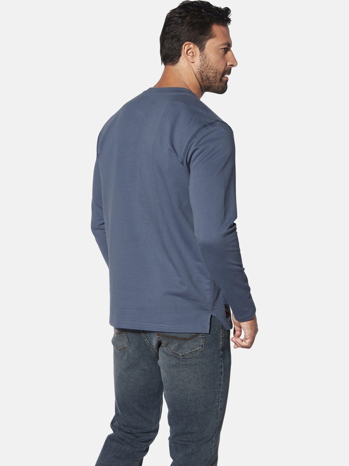 Jan Vanderstorm Sweatshirt JORNSEN mit JV-Stickerei günstig online kaufen