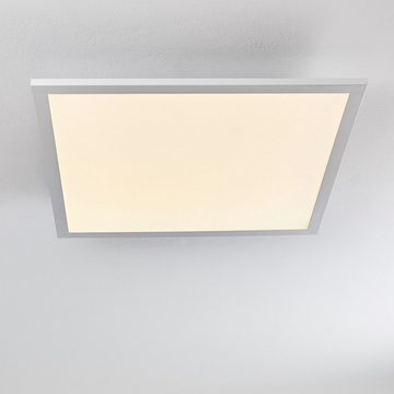hofstein Panel »Vacil« LED Panel modern aus Aluminiumin Weiß, 3000 Kelvin, 30 Watt, 2400 Lumen, eckiges Deckenpanel in flachem Design