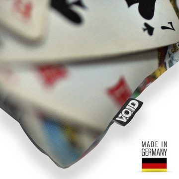 Kissenbezug, VOID (1 Stück), Kartenspiel Karten casino chips poker glücksspiel spielkarten watten