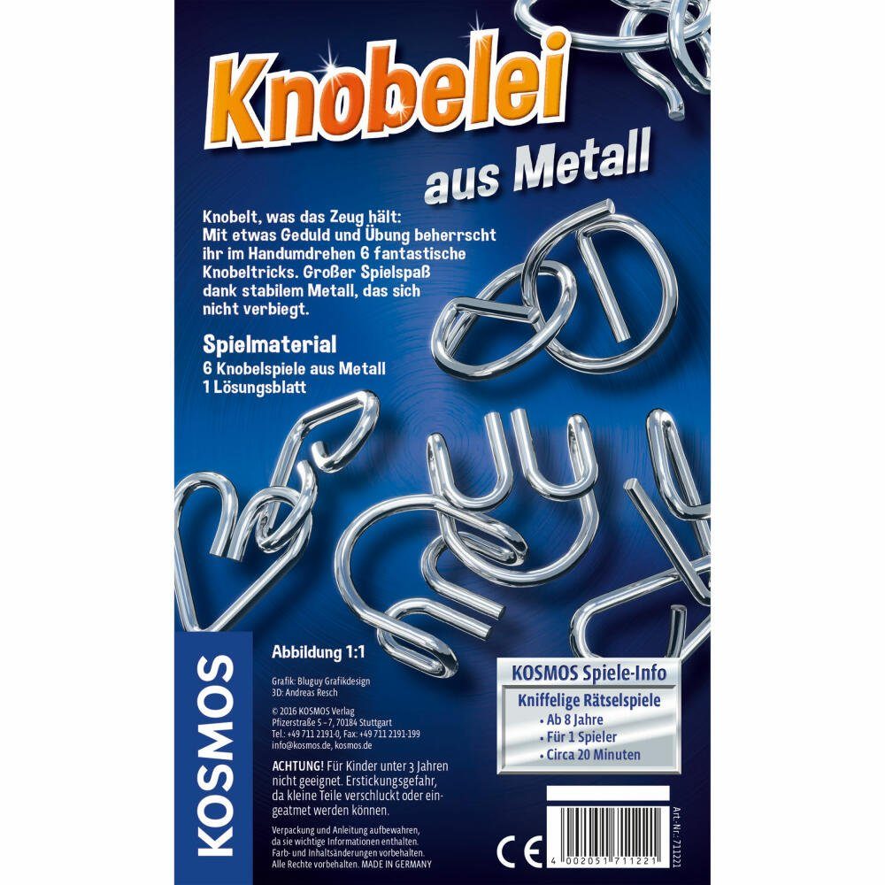 Kosmos Spiel Knobelei aus Metall
