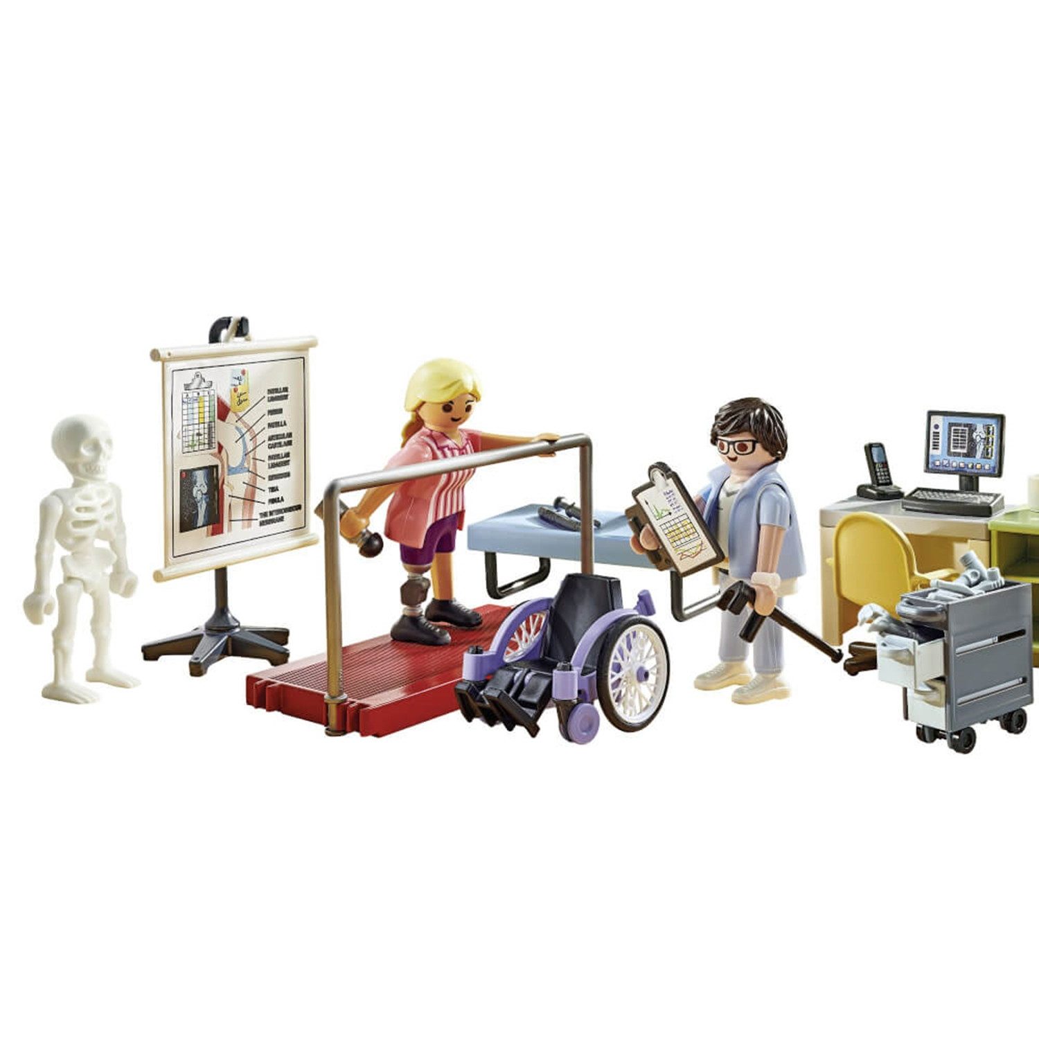 Playmobil® 71617-18-19 3er-Set Orthopädie + MRT + Kinderarzt Konstruktions-Spielset – Bild 3 von 5