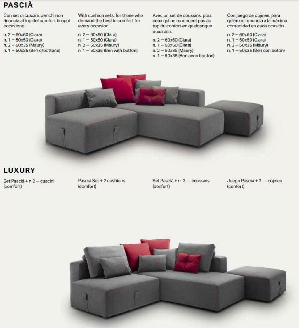 JVmoebel Ecksofa Sofa, Europe Textil L-Form Made Ecke gepolsterter in Sofa Couch Sitz